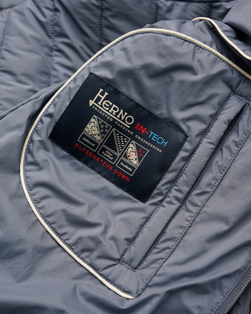 HERNO - Luksusowa Włoska Kurtka Pikowana - Bomberka (48)