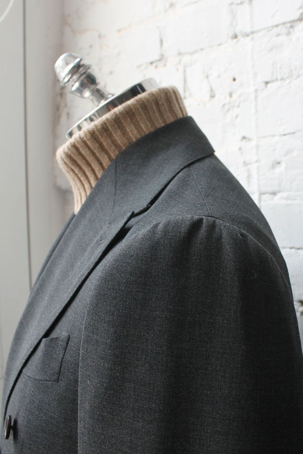 SUITSUPPLY - GRAFITOWA Marynarka DWURZĘDOWA – HAVANA – 100% wool (TRAVELLER) BY CERRUTI (48, 48long, 48 short)