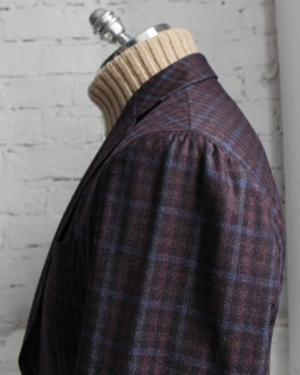 TOMBOLINI - ULTRA-LEKKA Włoska Marynarka flanelowa – 100% wool (50)
